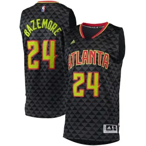 Kent Bazemore Atlanta Hawks adidas Incontournable Swingman Jersey Charcoal - Stock limité - Commandez vite votre maillot exclusif