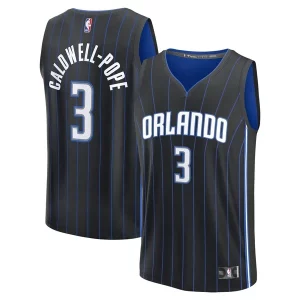 Kentavious Caldwell Pope Exceptionnel Orlando Magic Youth Fast Break Replica Player Jersey Icon Edition Black - Livraison gratuite - Économisez sur les frais d'expédition