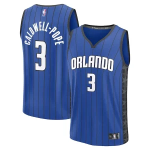 Kentavious Caldwell Pope Bold Orlando Magic Fast Break Replica Player Jersey Statement Edition Blue - Nouvelle arrivée - Êtes-vous prêt pour la saison ?