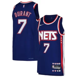 Kevin Durant Brooklyn Nets Nike Authentic Player Bold Jersey City Edition Blue - Confort et style combinés - Pour un look exceptionnel