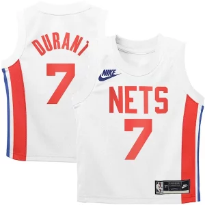 Kevin Durant Brooklyn Nets Nike Preschool 2022/23 Admirable Swingman Jersey White Classic Edition - Design innovant - Écarte-vous du commun des mortels