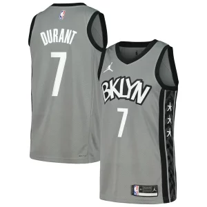 Kevin Durant Brooklyn Nets Nike Authentique Swingman Player Jersey Statement Edition Gray/Blue - Événement exclusif - Soyez l'un des premiers à avoir ce maillot