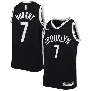 Kevin Durant Brooklyn Nets Nike Youth Swingman Classique Jersey Icon Edition Black - Promotion limitée - Profitez de la réduction avant qu'elle ne soit terminée