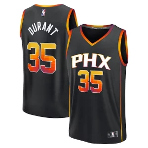 Kevin Durant Phoenix Suns Fast Break Replica Player Jersey Classique Statement Edition Black - Idéal pour les soirées de sport - Montrez votre style