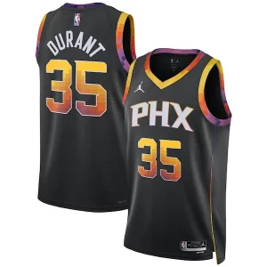 Kevin Durant Phoenix Suns Commémoratif Jordan Brand Unisex Swingman Jersey Statement Edition Black - Maillot authentique - Reproduit avec soin