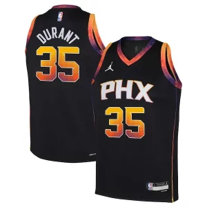 Kevin Durant Phoenix Suns Jordan Brand Youth 2022/23 Swingman Jersey Statement Edition Captivant Black - Idéal pour les soirées de sport - Montrez votre style