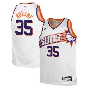 Kevin Durant Phoenix Suns Nike Youth Swingman Jersey Association Edition White Prime - Design innovant - Écarte-vous du commun des mortels