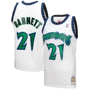 Kevin Garnett Minnesota Timberwolves 1997 98 Hardwood Refiné Classics Reload 3.0 Swingman Jersey White - Offre spéciale - Achetez maintenant et économisez