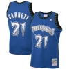 Kevin Garnett Minnesota Timberwolves 2001/02 Hardwood Classics Swingman Magnifique Jersey Blue - Idéal pour les soirées de sport - Montrez votre style