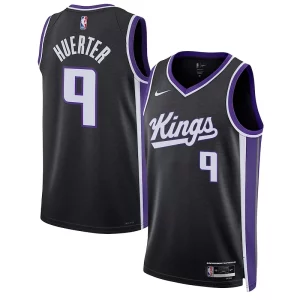 Kevin Huerter Sacramento Kings Haut de gamme Nike Unisex Swingman Jersey Association Edition Black - Édition limitée - Uniques dans leur genre