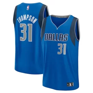 Klay Thompson Dallas Mavericks Youth Fast Break Replica Player Personalisable Jersey Icon Edition Blue - Dernières unités - Ne manquez pas cette opportunité