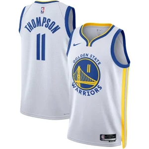 Klay Thompson Golden State Warriors Nike Unisex Swingman Jersey Association Edition Exclusif White/Royal - Promotion limitée - Profitez de la réduction avant qu'elle ne soit terminée