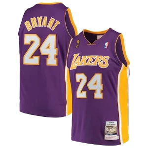 Kobe Bryant Los Magnifique Angeles Lakers 2008/09 Hardwood Classics Authentic Jersey Purple - Pour les matchs d'athlétisme - Restez frais et confortable