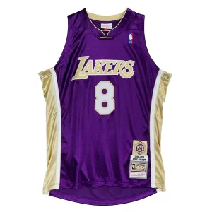 Kobe Notable Bryant Los Angeles Lakers Hall of Fame Class of 2020 #8 Authentic Jersey Purple/Gold - Maillot de collection - Un bijou pour les amateurs