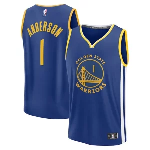 Kyle Anderson Golden State Warriors Youth Fast Break Replica Sophistiqué Player Jersey Icon Edition Royal - Pour les amateurs de basketball passionnés - Livraison rapide