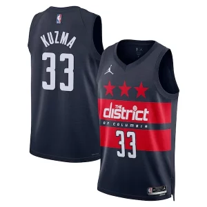 Kyle Kuzma Washington Wizards Jordan Brand Unisex 2024/25 Swingman Jersey Superbe Statement Edition Navy - Livraison gratuite - Économisez sur les frais d'expédition