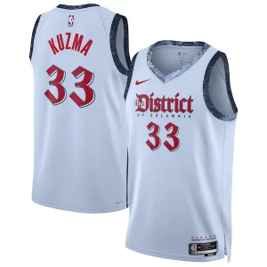 Kyle Kuzma Washington Wizards Personalisable Nike Unisex 2024/25 Swingman Player Jersey City Edition Powder Blue - Parfait pour le match jour - Montrez votre support avec style