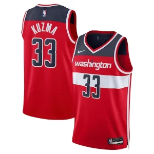 Kyle Kuzma Washington Wizards Nike Unisex Swingman Jersey Luxueux Icon Edition Red - Design innovant - Écarte-vous du commun des mortels