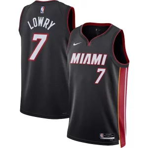 Kyle Stylish Lowry Miami Heat Nike Unisex Swingman Jersey Icon Edition Black - Livraison gratuite - Économisez sur les frais d'expédition