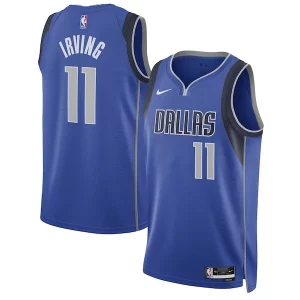 Kyrie Irving Dallas Mavericks Nike Unisex Swingman Jersey Icon Edition Personalisable Blue - Maillot authentique - Reproduit avec soin