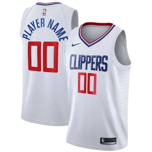 LA Clippers Nike 2020/21 Swingman Custom Jersey Stylish Association Edition White - Dernières unités - Ne manquez pas cette opportunité