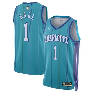 LaMelo Ball Charlotte Hornets Jordan Brand Splendide Unisex 2023/24 Swingman Replica Jersey Classic Edition Teal - Confort et style combinés - Pour un look exceptionnel