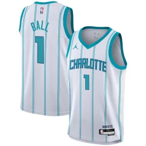 LaMelo Ball Tendance Charlotte Hornets Nike Youth Swingman Jersey Association Edition White - Garantie satisfaction - Si vous n'êtes pas satisfait