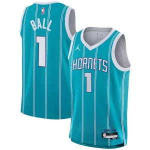 LaMelo Ball Charlotte Hornets Nike Incontournable Youth Swingman Jersey Icon Edition Teal - Garantie satisfaction - Si vous n'êtes pas satisfait