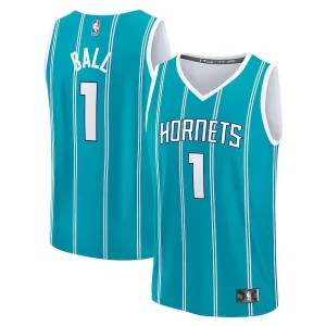 LaMelo Ball Incontournable Charlotte Hornets Youth Fast Break Replica Player Jersey Icon Edition Teal - Livraison gratuite - Économisez sur les frais d'expédition