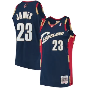 LeBron James Admirable Cleveland Cavaliers Hardwood Classics Swingman Jersey Navy - Idéal pour les soirées de sport - Montrez votre style