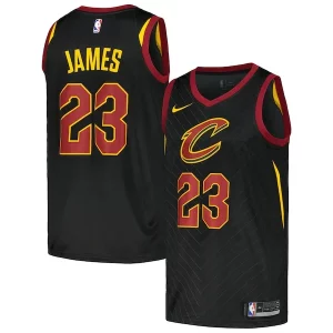LeBron James Cleveland Cavaliers Nike Swingman Player Jersey Authentique Statement Edition Black - Événement exclusif - Soyez l'un des premiers à avoir ce maillot