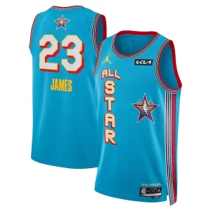 LeBron James Jordan Brand Unisex 2025 NBA All Star Game Swingman Player Jersey Light Blue Gracieux - Fait à la main - Un produit unique et de qualité