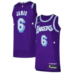 LeBron James Los Angeles Lakers Nike Authentic Player Captivant Jersey City Edition Purple - Nouvelle arrivée - Êtes-vous prêt pour la saison ?