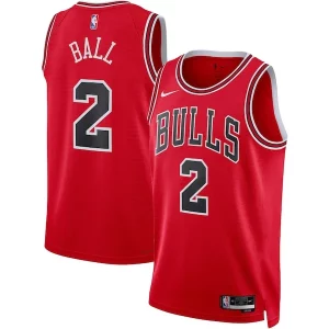 Lonzo Ball Chicago Bulls Nike Unisex Swingman Jersey Icon Collectible Edition Red - Collectionner ce maillot rare - Augmentez la valeur de votre collection