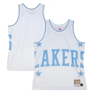 Los Dashing Angeles Lakers Hardwood Classics Blown Out Fashion Jersey White - Nouvelle arrivée - Êtes-vous prêt pour la saison ?