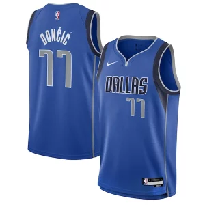 Luka Dončić Dallas Mavericks Nike Youth Swingman Jersey Icon Edition Blue Incontournable - Confort et style combinés - Pour un look exceptionnel