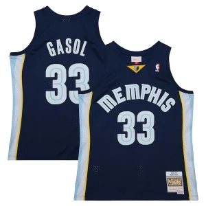 Marc Gasol Memphis Grizzlies 2008/09 Hardwood Charming Classics Swingman Throwback Jersey Navy - Événement exclusif - Soyez l'un des premiers à avoir ce maillot