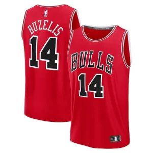 Matas Buzelis Chicago Bulls Fast Break Replica Élégant Player Jersey Icon Edition Red - Édition commemorative - Souvenez-vous des moments inoubliables