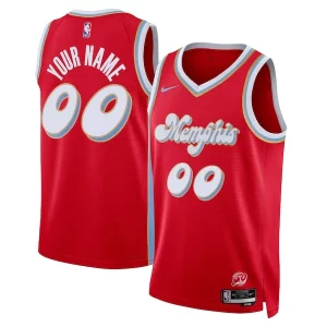 Memphis Grizzlies Nike Unisex Moderne 2024/25 Custom Swingman Jersey City Edition Red - Offre d'achat groupé - Achetez avec vos amis et économisez
