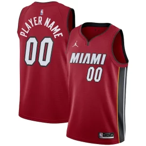 Miami Heat Jordan Brand Swingman Custom Moderne Jersey Statement Edition Red - Édition limitée - Uniques dans leur genre