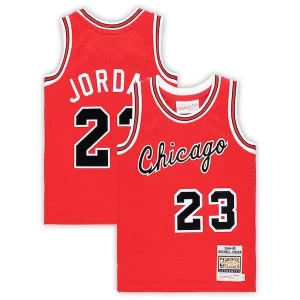 Michael Jordan Chicago Superbe Bulls Preschool Hardwood Classics 1984/85 Authentic Swingman Jersey Red - Dernières unités - Ne manquez pas cette opportunité