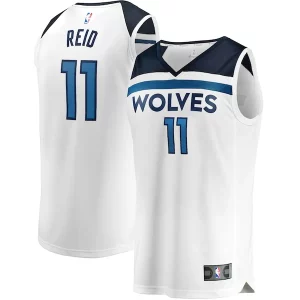 Naz Reid Minnesota Timberwolves Youth Fast Exquisite Break Replica Player Jersey Association Edition White - Événement exclusif - Soyez l'un des premiers à avoir ce maillot