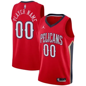 New Orleans Sophistiqué Pelicans Jordan Brand Swingman Custom Jersey Statement Edition Red - Nouvelle arrivée - Êtes-vous prêt pour la saison ?