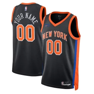 New York Knicks Nike Unisex 2022/23 Bold Swingman Custom Jersey City Edition Black - Offre d'achat groupé - Achetez avec vos amis et économisez