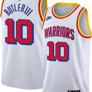 Nike Adult Golden State Warriors Jimmy Butler #10 Hardwood Dashing Classic White Jersey - Offre d'achat groupé - Achetez avec vos amis et économisez