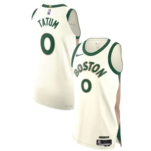 Nike Jayson Tatum Dashing Boston Celtics Authentic Jersey City Edition White - Livraison gratuite - Économisez sur les frais d'expédition
