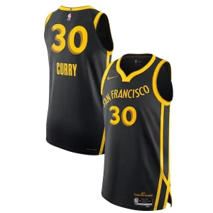 Nike Stephen Curry Golden State Warriors Authentic Jersey City Edition Black Stylish - Pour les amateurs de basketball passionnés - Livraison rapide