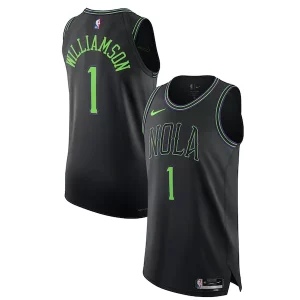 Nike Zion Williamson New Orleans Pelicans Authentic Jersey City Edition Prime Black - Livraison gratuite - Économisez sur les frais d'expédition
