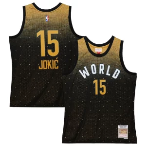 Nikola Jokic Team World 2016 Hardwood Classics Rising Stars Swingman Charming Jersey Black - Garantie satisfaction - Si vous n'êtes pas satisfait