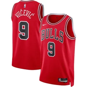 Nikola Vucevic Authentique Chicago Bulls Nike Unisex Swingman Jersey Icon Edition Red - Stock limité - Commandez vite votre maillot exclusif